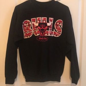 Bulls crew neck